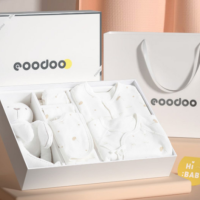 eoodoo品嘟婴儿套装新生儿礼盒衣服春季初生满月宝宝见面礼物用品