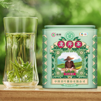 中茶龙井绿茶 新茶上市春茶特级龙井绿茶散茶罐装 中粮茶叶